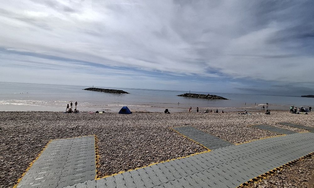 Accessible Beach Matting - Sidmouth & Exmouth Beaches